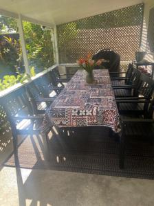 Outside dining